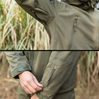 Тактическая куртка Pave Hawk PLY-6 Green M мужская армейская с капюшоном и карманами на рукавах TR_10114-43262 - изображение 7