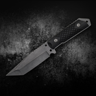 Нож Нескладной Танто Десантный Тактический с чехлом Кайдекс под Молли - изображение 2