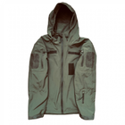 Куртка софтшелл олива тактична куртка Soft Shell непромокаюча армійська куртка для військових розмір 2XL - изображение 6