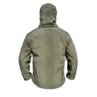 Куртка софтшелл олива тактична куртка Soft Shell непромокаюча армійська куртка для військових розмір S - изображение 4