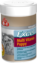 Мультивитамины Excel 8in1 Multi Vitamin Puppy Эксель для щенков 100 таб