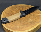 Нескладной тактический нож Tactic туристический охотничий армейский нож с чехлом (1648E) - изображение 4