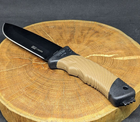 Нескладной тактический нож Tactic туристический охотничий армейский нож с чехлом (1638E) - изображение 4