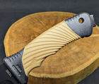 Нескладной тактический нож Tactic туристический охотничий армейский нож с чехлом (1638E) - изображение 6
