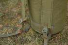 Військовий баул на 35 літрів армійський ЗСУ тактичний сумка рюкзак баул похідний для речей колір олива/хакі - зображення 5