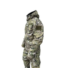 Чоловічий тактичний костюм ріп-стоп на флісі ЗСУ Мультикам 20222170-56 9981 56 розмір хакі - зображення 4