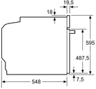 Духова шафа електрична Bosch HBG634BW1 - зображення 8