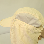 Кепка із захистом тактична капелюх від УФ-променів із захистом шиї від сонця рибацька кепка ARCTERYX Бежева (АН-1625) - зображення 9