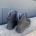 Берци зимові водостійкі чоловічі з посиленою термомембраною 40 Чорні Укріплений носок тактичні армійські - зображення 4