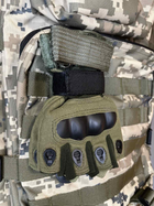 Тримач з поворотним карабіном для кріплення рукавичок на пояс/ рюкзак/плитоноску/РПС Чорний - зображення 3