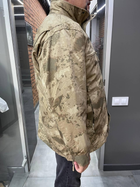 Куртка-парка тактическая на позднюю осень, цвет Жандарм, размер XL, теплая куртка для военных - изображение 5