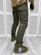 Військові штани L IDOGEAR G3 Оливковый тактичні для військових з наколінниками - зображення 3