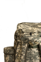 Рюкзак тактичний 40-50 літрів об'єм для штурмовий військовий рюкзак, водовідштовхувальний cordura піксель-олива - изображение 4