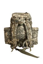Рюкзак тактичний 40-50 літрів об'єм для штурмовий військовий рюкзак, водовідштовхувальний cordura піксель-олива - изображение 5
