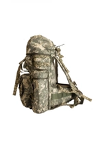 Рюкзак тактичний 40-50 літрів об'єм для штурмовий військовий рюкзак, водовідштовхувальний cordura піксель-олива - изображение 6