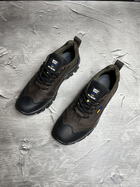 Мужские тактические коричневые кроссовки из высококачественного натурального нубука размер 45 - изображение 3