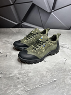 Чоловічі тактичні кросівки хакі з натурального нубука розмір 44 - зображення 1