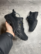 Мужские тактические черные кроссовки из высококачественного натурального нубука размер 40 - изображение 4