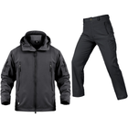 Костюм тактический софтшелл Pave Hawk Softshell black XL