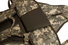 Тактичний рюкзак снайпера 40 літрів об'єм, штурмовий військовий рюкзак, водовідштовхувальний cordura піксель-олива - зображення 4