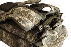 Тактичний рюкзак снайпера 40 літрів об'єм, штурмовий військовий рюкзак, водовідштовхувальний cordura піксель-олива - зображення 5