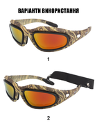 Стрелковые тактические очки с поляризацией Daisy c5 Хаки + 4 комплекта линз Защитные - изображение 5