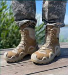 Водонепроницаемые Берцы Облегченные Ботинки Тактические Военные Армейские Ботинки Берцы На Шнуровке 42 Размер - изображение 14