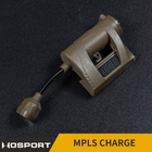 Ліхтарик тактичний на шолом WoSport MPLS CHARGE LT-09 IPX5 Хакі - зображення 3
