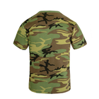 Футболка Rothco Woodland Camo T-Shirt с карманом Камуфляж L 2000000096681 - изображение 3