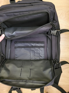 Тактический штурмовой военный рюкзак Assault Belt M-08 Oxford 600D 50 литров Черный - изображение 4