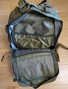 Тактический штурмовой военный рюкзак Assault Belt M-08 Oxford 600D 50 литров Олива - изображение 7