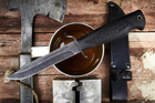 Нож Разведчика нескладной Финский классический Финка Высококачественная сталь 440С - изображение 3