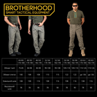 Штаны тактические демисезонные Brotherhood UTP 2.0 SoftShell черный BH-SS-Black-60-182 - изображение 8