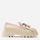 Loafersy Damskie Badura 22SS24 40 (26,3 cm) Beżowe (5904862648743)