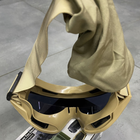 Окуляри тактичні ATTACK, маска тактична + 2 змінні стекла, колір Койот - зображення 7
