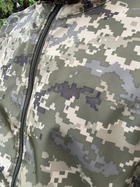 Куртка летняя влагоустойчивая с капюшоном пиксель soft-shell, Куртка пиксель,Тактическая военная ветровка ВСУ 50р. - изображение 8