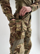 Тактичний військовий костюм з наколінниками Мультикам (Убакс+Штани) 2XL - зображення 9