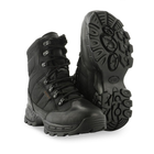 Мужские ботинки тактические военные M-Tac Thinsulate Black зимние противоскользящие, берцы черные армейские 46 - изображение 1