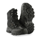 Мужские ботинки тактические военные M-Tac Thinsulate Black зимние противоскользящие, берцы черные армейские 43 - изображение 1