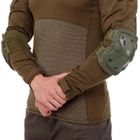 Тактические наколенники и налокотники MK-Pads защитные анатомической формы олива (армейские для военных ВСУ с быстрым сбросом) US-7553-OL - изображение 4