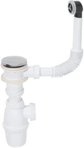 Сифон для раковины WIRQUIN 1 1/4"x32 мм с донным клапаном Click-Clack и переливом (9541821)