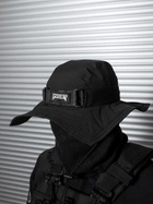 Тактическая панама BEZET Techwear 6750 One Size Черная (2000094557846) - изображение 4