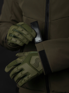 Тактическая куртка утепленная BEZET Softshell Робокоп 6289 L Хаки (2000094557631) - изображение 9