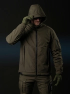 Тактическая куртка утепленная BEZET Softshell Робокоп 6289 S Хаки (2000251168083) - изображение 5