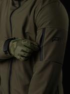 Тактическая куртка утепленная BEZET Softshell Робокоп 6289 S Хаки (2000251168083) - изображение 8