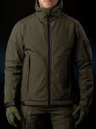 Тактическая куртка утепленная BEZET Softshell Робокоп 6289 2XL Хаки (2000105898678) - изображение 6