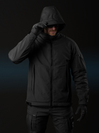 Тактична куртка утеплена BEZET Softshell Робокоп 5747 M Чорна (2000093211442) - зображення 5