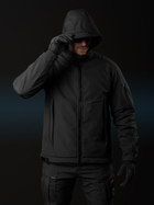 Тактична куртка утеплена BEZET Softshell Робокоп 5747 XL Чорна (2000093211466) - зображення 5