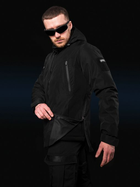 Тактична куртка BEZET Траєкторія 7239 S Чорна (2000093213453) - зображення 7