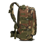 Тактический походный рюкзак Military военный рюкзак водоотталкивающий 30 л 49x34x16 см Камуфляж - зображення 3